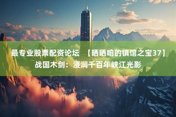 最专业股票配资论坛  【晒晒咱的镇馆之宝37】战国木剑：浸润千百年峡江光影